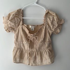 Urban Romantics - Milkmaid Style Top I Size Small (NWOT)